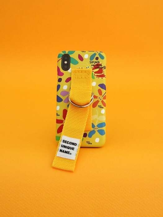 SUN CASE GRAPHIC FLOWER YELLOW YELLOW (BELT)