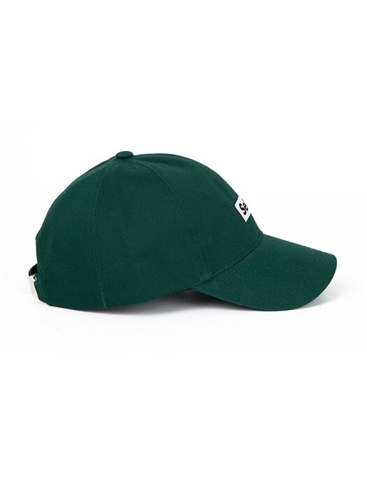 COTTON_GREEN BALL CAP