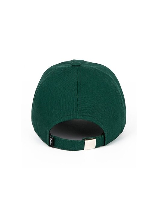 COTTON_GREEN BALL CAP