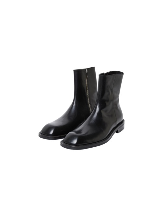 ANDERSSON SQUARE TOE  CHELSEA BOOTS aaa202m(BLACK)