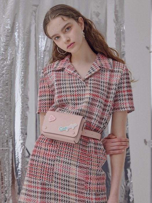 Marce Tindy Belt Bag (Peach Blossom)