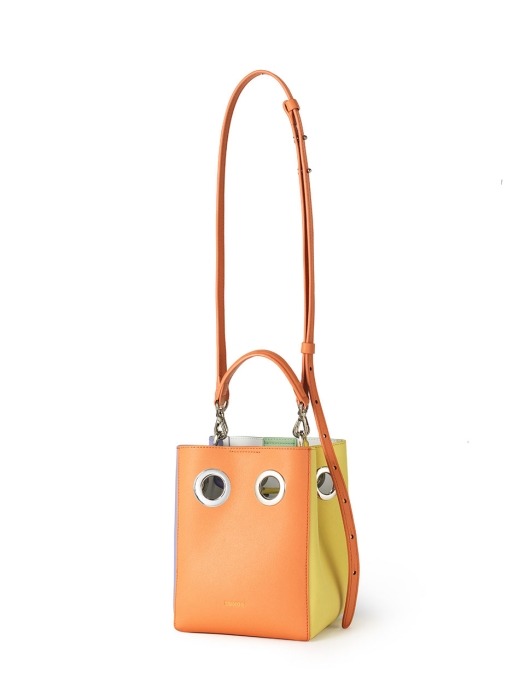 mini NANA bag (light orange multi_4colors)