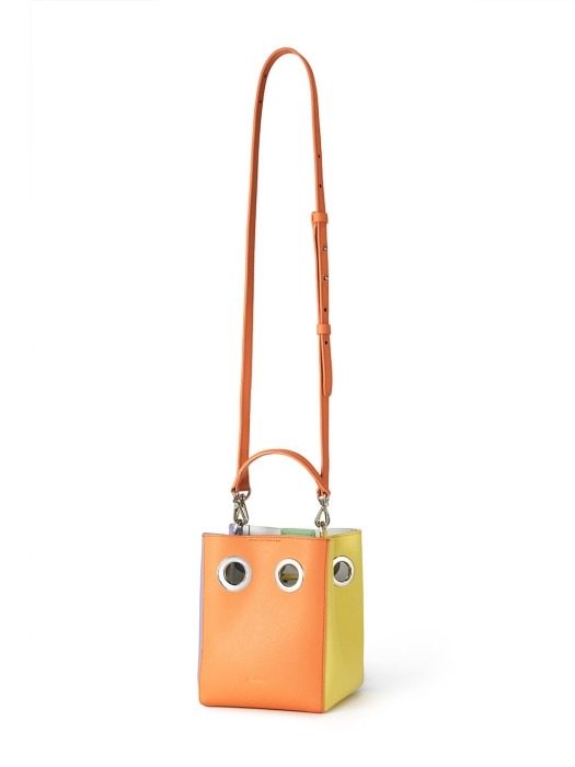 mini NANA bag (light orange multi_4colors)