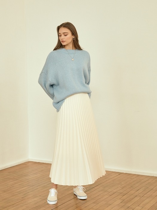 Cherish pleats long skirt