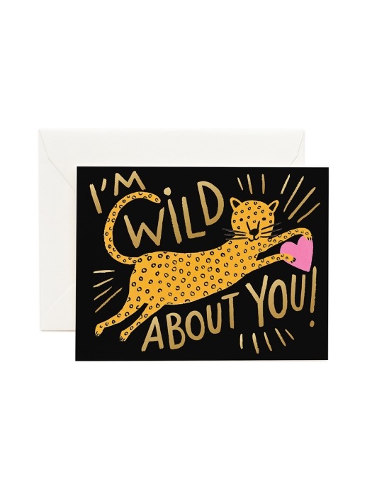 Wild About You Card 사랑 카드