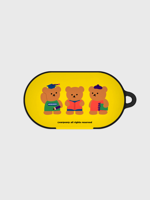 Smart bear friends-yellow(버즈플러스-하드)