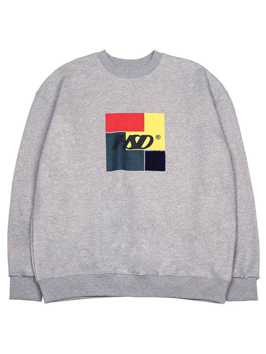 Block Sweatshirts_Gray
