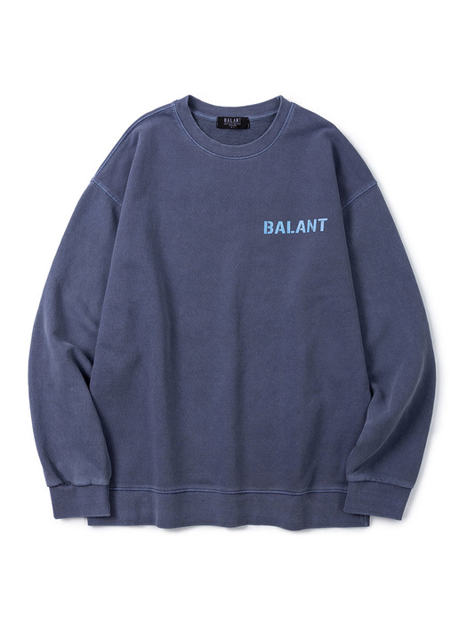 Pigment Reborn Basic Sweatshirt - Navy