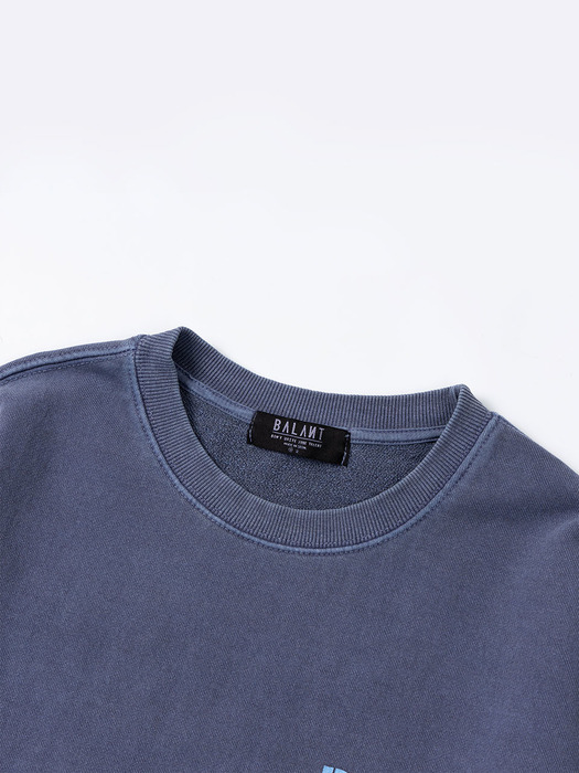 Pigment Reborn Basic Sweatshirt - Navy