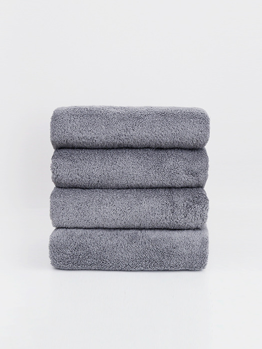 som towel cotton blossom - Steel Gray, 50x95cm