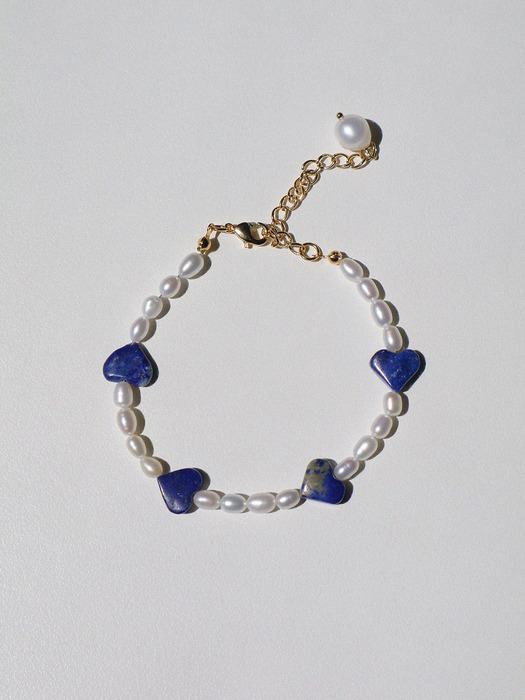 LAPIS Pearl Beads Bracelet