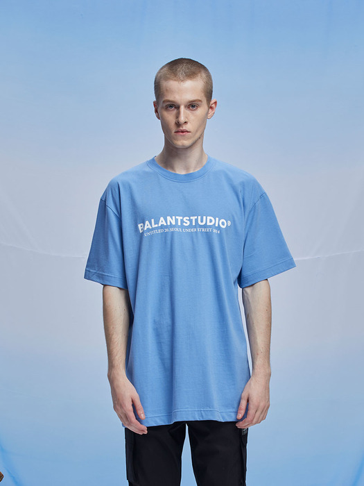 Untitled Unit Basic T Shirt - LightBlue