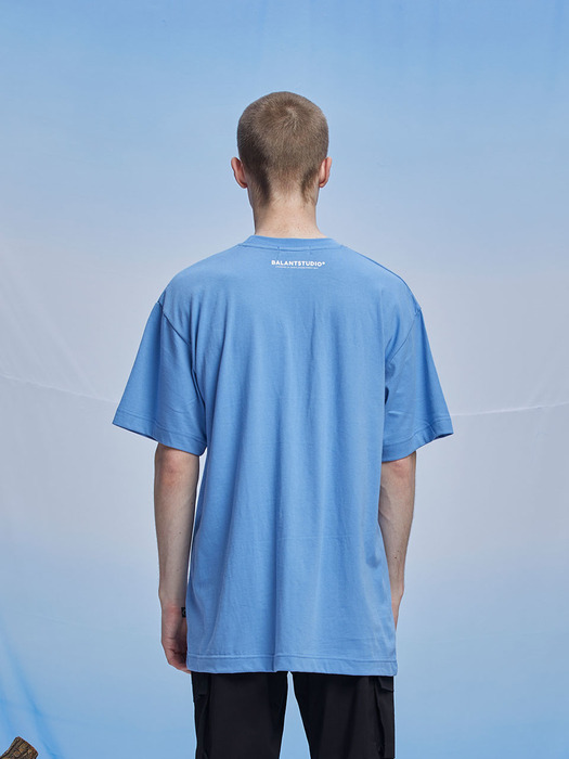 Untitled Unit Basic T Shirt - LightBlue