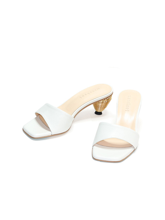 PLAIN MULE VORTEX WHITE