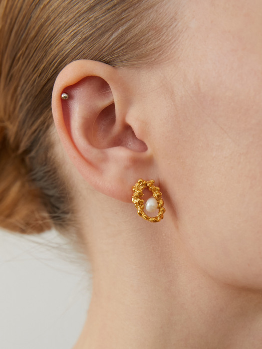 vintage pendant earrings