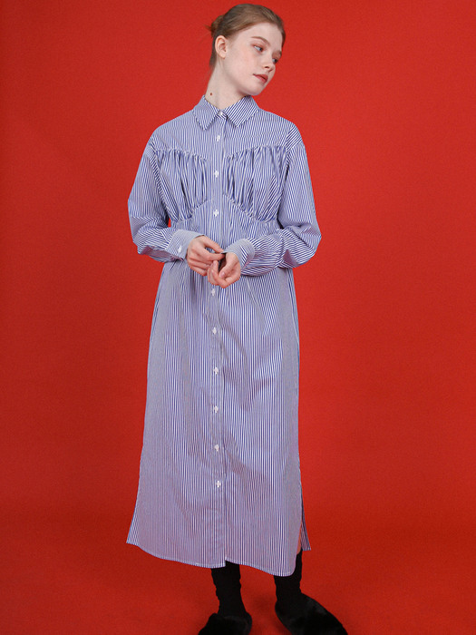 Partition shirt dress