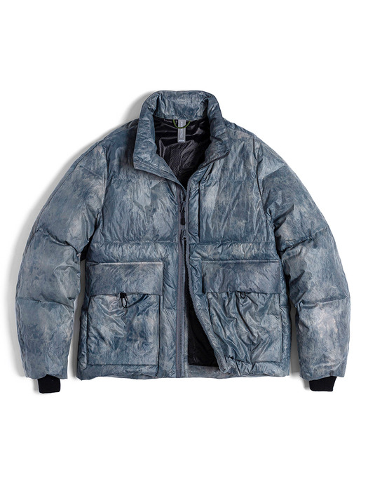 PUFFA DOWN JUMPER / AQUA STORM