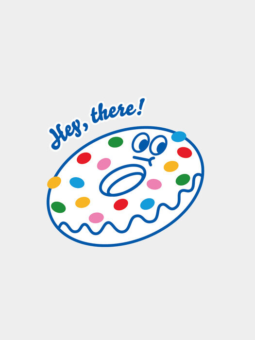 [MOOZ X Bubbie] salty donut 후드티