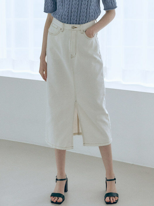 Off-White Denim Skirt SJ1SS137-01