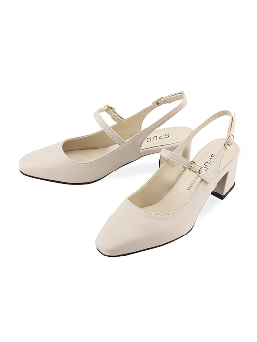 PS9018 Maryjanes sling back 베이지