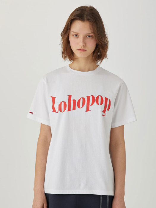 Lohopop T-shirt [WHITE] JYTS1B903WT