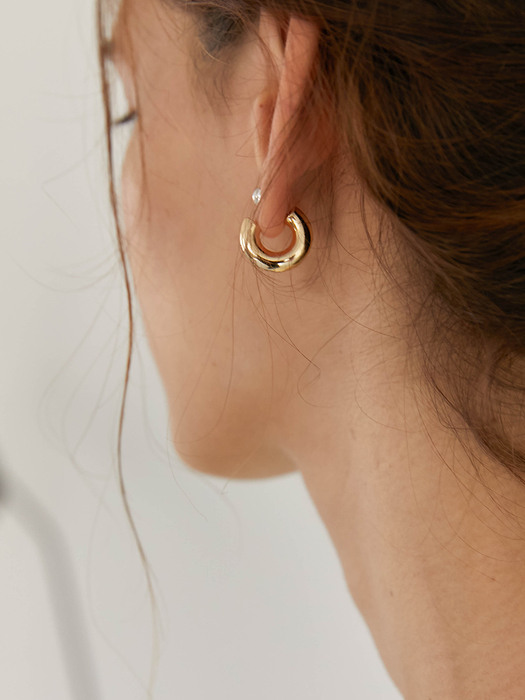 curve earring - mix