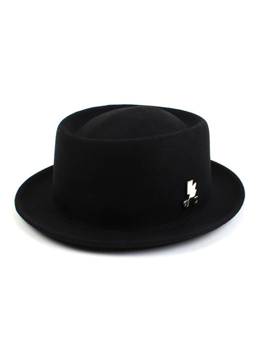 Silver Thunder Very Short Wool Fedora 울페도라