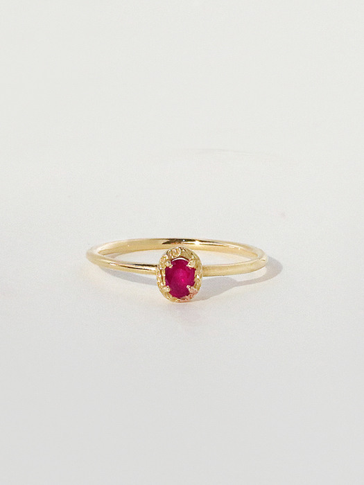 Vintage ruby ring