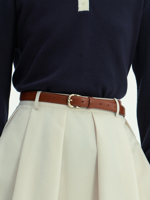 BAENGNOKDAM Leather belt (7color)