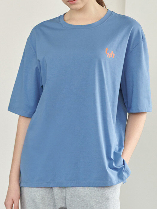 TSH 티셔츠 : 블루