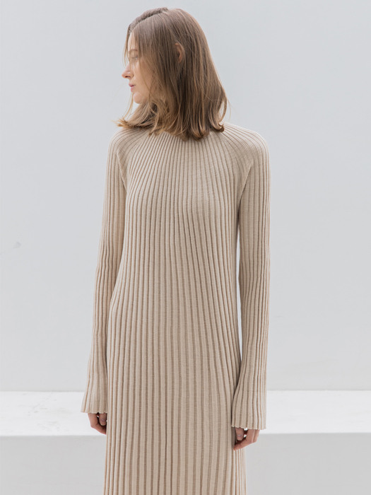 Wool Knit Maxi Dress_2colors