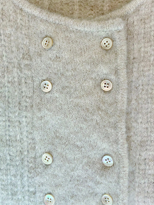 Via Rinker alpaca knit cardigan