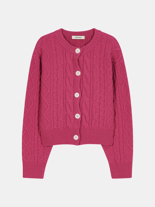 granny cardigan (pink)