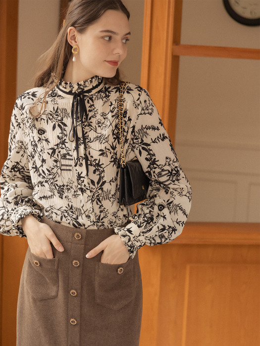DOROTHY embroidery shirt_flower