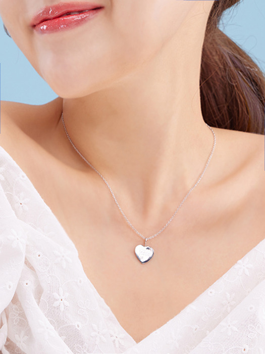 [14k 골드] Initial Heart Necklace