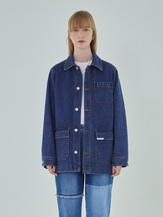 PAINTER DENIM JACKET blue