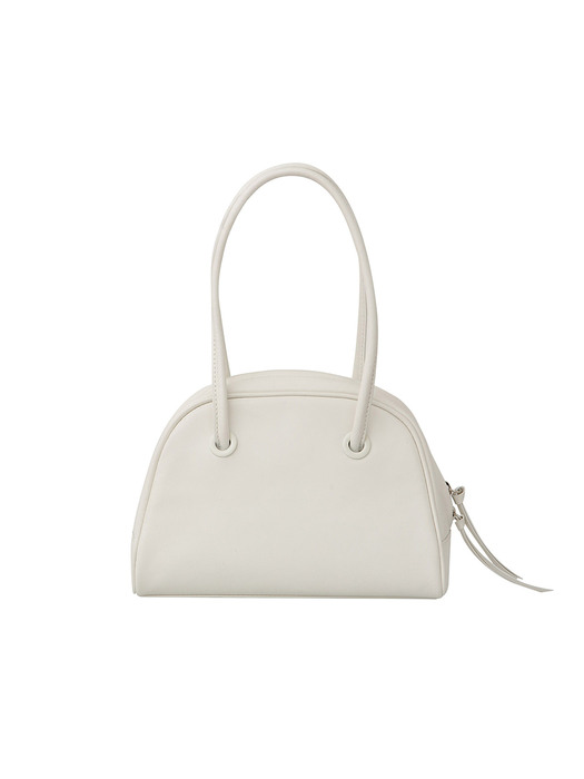 LUNE LEATHER BAG white