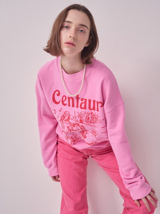 [TC22SSTOP10PK] 22SS CENTAUR STORY SWEATSHIRT [PINK]