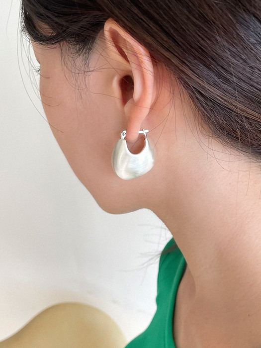 [silver925] elephant earring