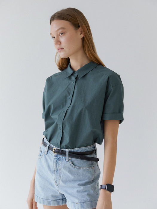 deepgreen half shirts