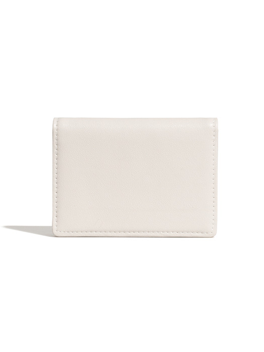 HALFMOON ACCORDION POCKET - ECRU