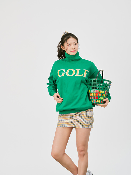  Golf Turtleneck Sweatshirt_green