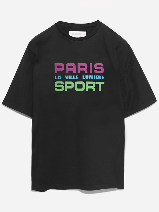 PARIS SPORT T-SHIRT_BLACK/PINK