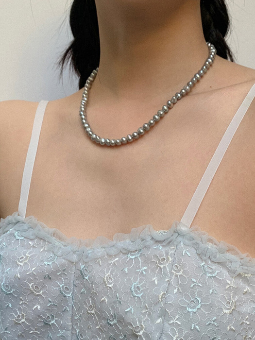 Gray Pearl Necklace(s)
