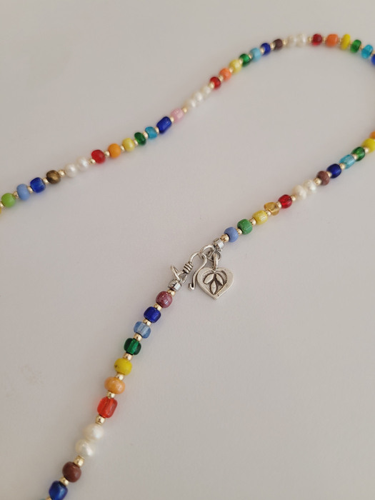 ocean rainbow necklace
