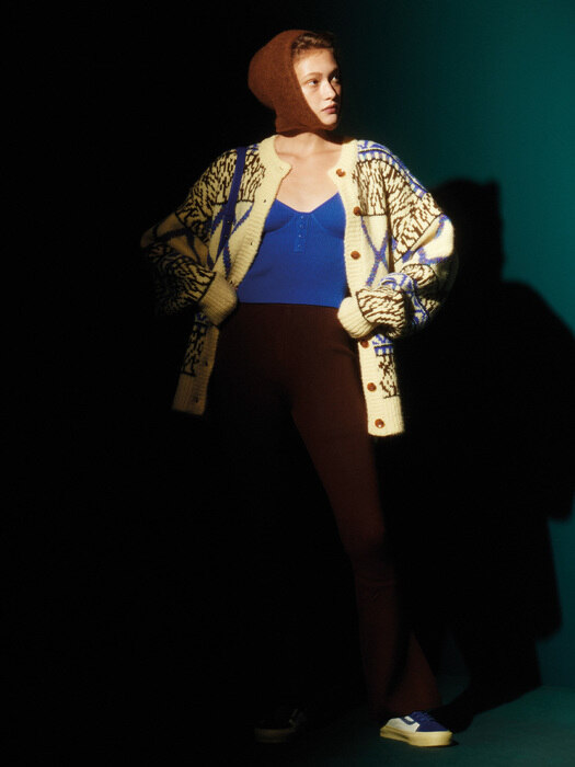 vintage papa cardigan (butter)