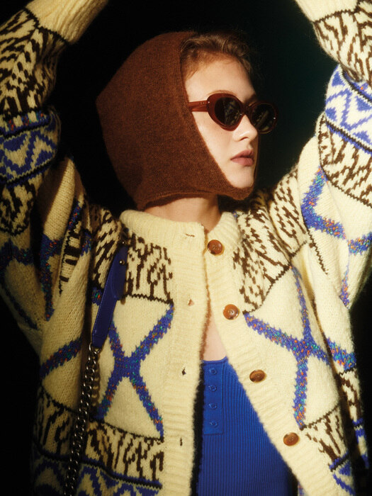 vintage papa cardigan (butter)