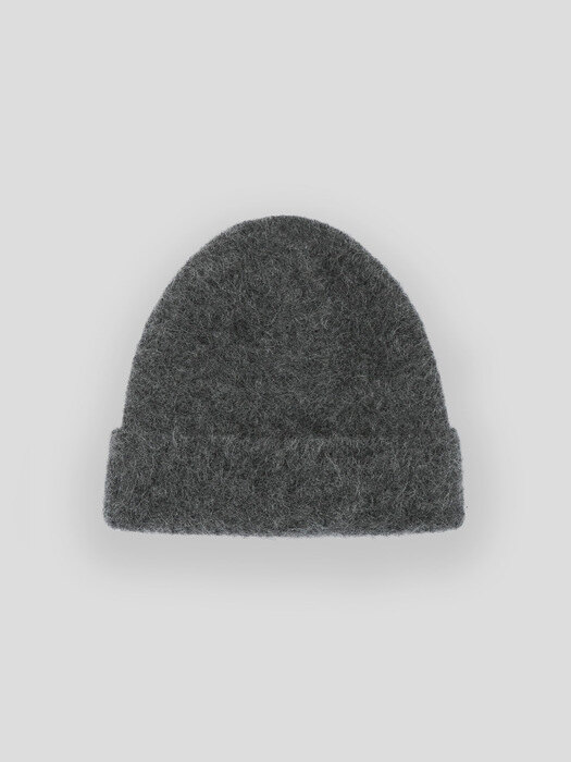 KID MOHAIR BEANIE [CHARCOAL]