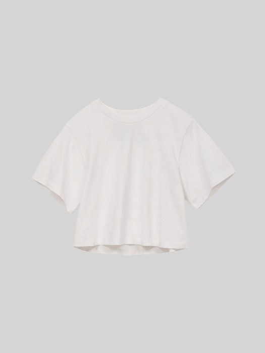 RC BABY CROP T-SHIRT (OFF WHITE)