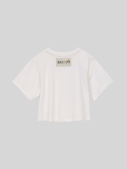 RC BABY CROP T-SHIRT (OFF WHITE)